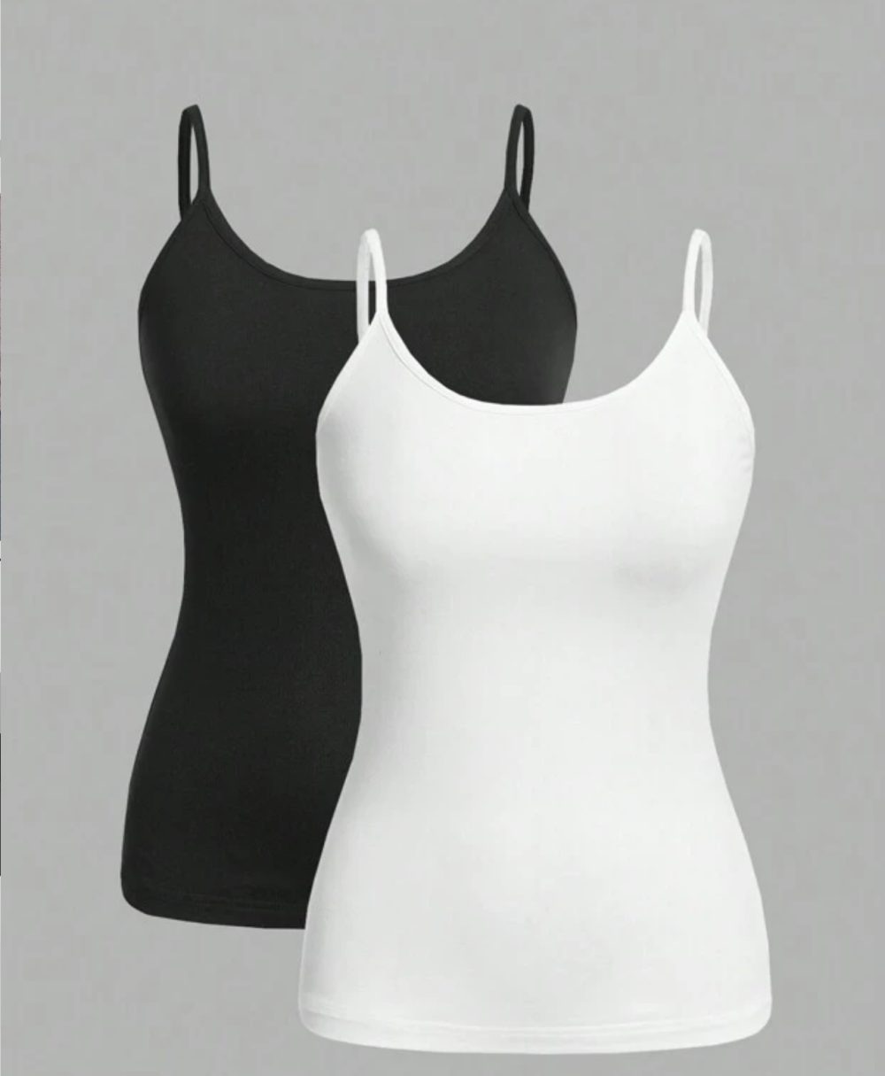 Summer Slim Fit Simple Cami Top